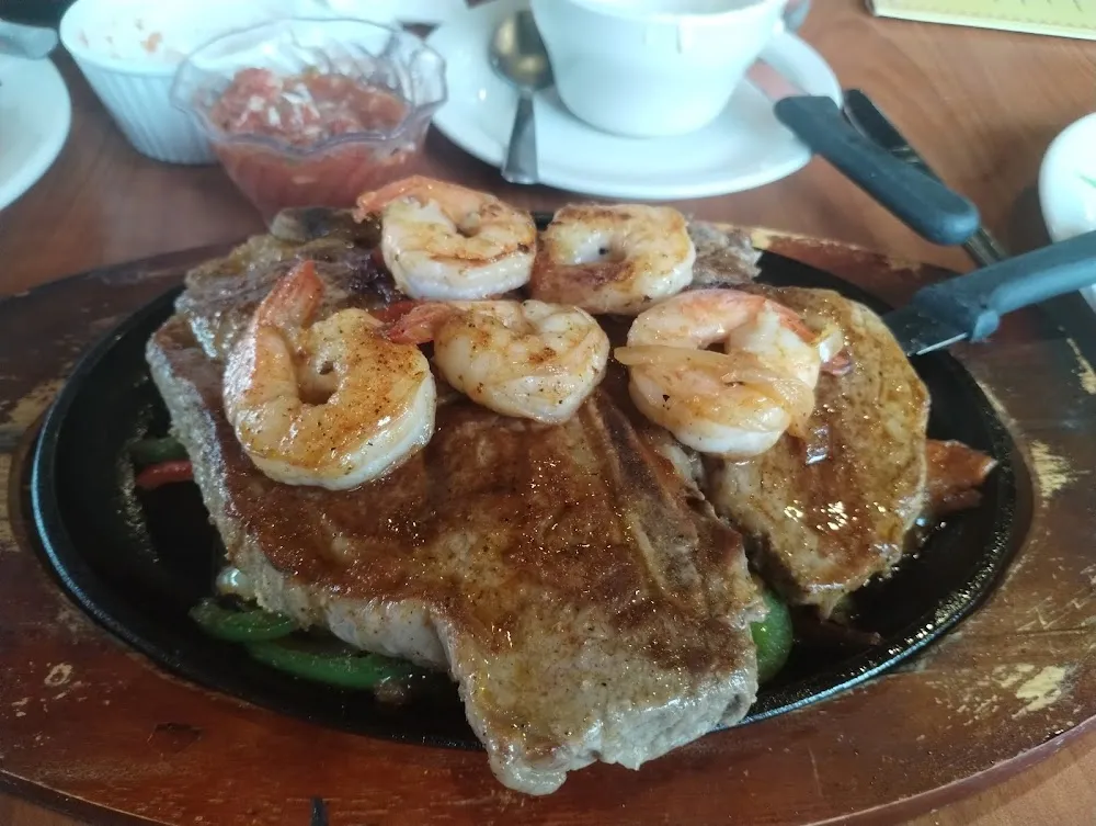 Steak and Shrimp