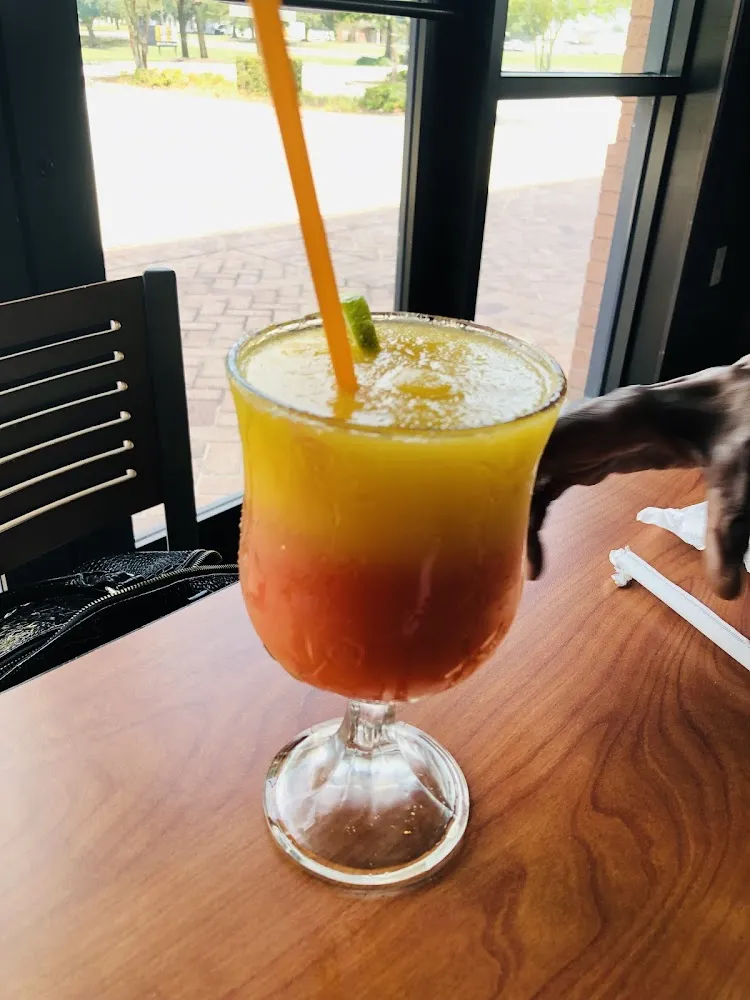 Strawberry and Mango Blended Margarita
